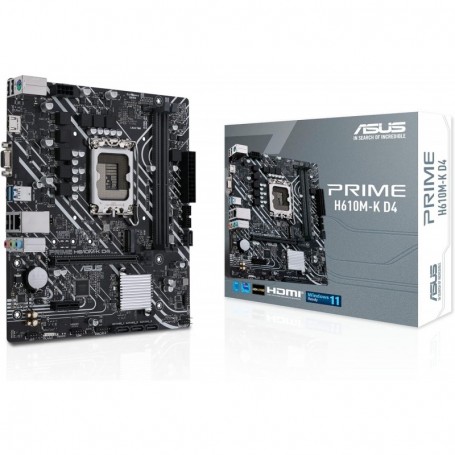 ASUS PRIME H610M-K D4 – Carte mère Intel H610 LGA 1700 mic-ATX