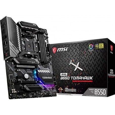 MSI MAG B550 TOMAHAWK Carte mère ATX – Prend en charge les processeurs AMD Ryzen 3e génération, AM4, DDR5 Boost