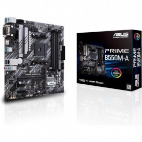 ASUS PRIME B550M-A – Carte mère AMD B550 (Ryzen AM4) au format micro ATX avec double M.2 ASUS PRIME B550M-A – Carte mère AMD B550 (Ryzen AM4) au format micro ATX avec double M.2