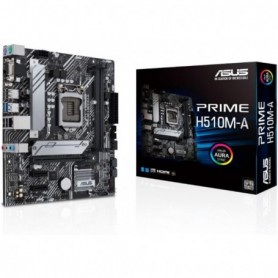 ASUS PRIME H510M-A Carte mère Intel H510 LGA 1200 ATX (PCIe 4.0, M.2, Ethernet Intel 1 Gb ASUS PRIME H510M-A Carte mère Intel H510 LGA 1200 ATX (PCIe 4.0, M.2, Ethernet Intel 1 Gb