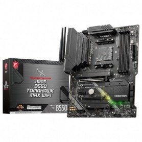 MSI MAG B550 Tomahawk Max WiFi Carte mère, ATX - pour Processeurs AMD Ryzen 5000 MSI MAG B550 Tomahawk Max WiFi Carte mère, ATX - pour Processeurs AMD Ryzen 5000