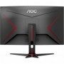 AOC Écran gaming C27G2ZE (27 pouces) (FHD, HDMI, DisplayPort, hub USB, FreeSync 240 Hz, 1920 x 1080) noir/rouge