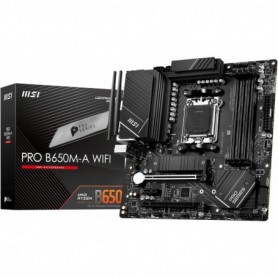 MSI Pro B650M-A WiFi Carte Mère, Micro-ATX - pour Processeurs AMD Ryzen 7000 MSI Pro B650M-A WiFi Carte Mère, Micro-ATX - pour Processeurs AMD Ryzen 7000