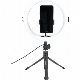 WE Anneau Lumineux à LED avec trépied et Support téléphone, télécommande, projecteur de Cercle pour Photographies, Nomade WE Anneau Lumineux à LED avec trépied et Support téléphone, télécommande, projecteur de Cercle pour Photographies, Nomade