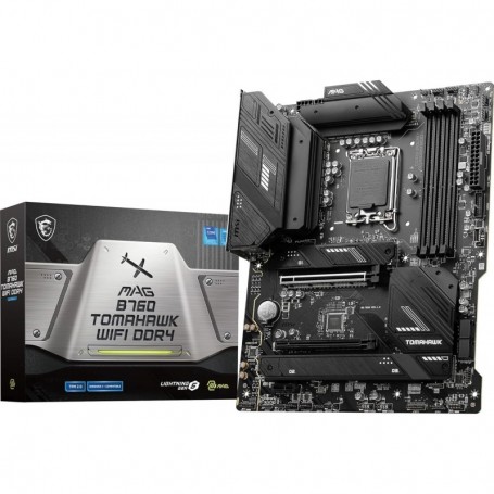 MSI MAG B760 TOMAHAWK WIFI DDR4 Carte Mère, ATX - Pour Processeurs Intel Core 14e, 13e & 12e Génération, LGA 1700
