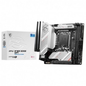 MSI MPG B760I EDGE WIFI Carte Mère, mini-ATX - Pour Processeurs Intel Core 14e, 13e & 12e Génération, LGA 1700 MSI MPG B760I EDGE WIFI Carte Mère, mini-ATX - Pour Processeurs Intel Core 14e, 13e & 12e Génération, LGA 1700