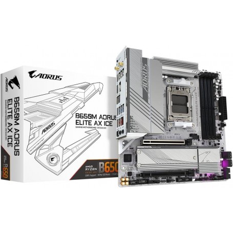 GIGABYTE B650M A Elite AX Ice