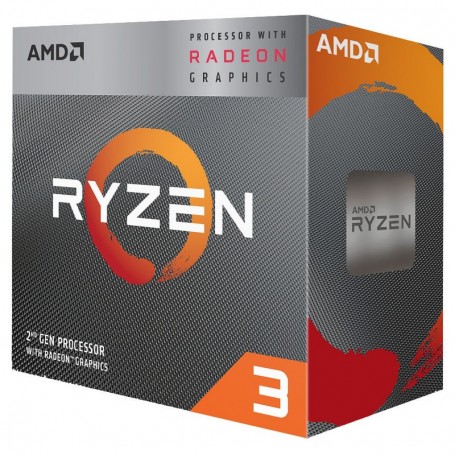 AMD Ryzen 3 3200G Wraith Stealth Edition (3.6 GHz / 4 GHz) - Processeur Quad-Core 4-Threads socket AM4