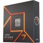 AMD Ryzen 7 7700X Processeur, 8 Cœurs/16 Threads Débridés, Architecture Zen 4, 40MB L3 Cache,