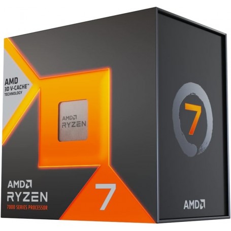 AMD Ryzen 7 7800X3D Processeur avec La Technologie 3D V-Cache, 8 Cœurs/16 Threads Débridés,