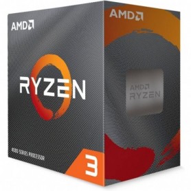 AMD Processeur pour PC de bureau Ryzen 3 4100 (4 cœurs/8 threads, mémoire cache de 6 Mo, jusqu'à 4,0 GHz max. Boost) AMD Processeur pour PC de bureau Ryzen 3 4100 (4 cœurs/8 threads, mémoire cache de 6 Mo, jusqu'à 4,0 GHz max. Boost)