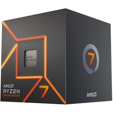 AMD Ryzen™ 7 7700 Processeur avec Ventirad Wraith Prism, 8 Cœurs