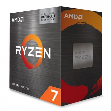 AMD Ryzen™ 7 5700X3D Processeur, 8 Cœurs/16 Threads Débridés, Architecture Zen 3, 100MB L3 Cache,