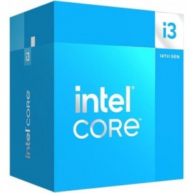Intel® Core™ i3-14100, processeur pour PC de bureau, 4 cœurs (4 P-cores + 0 E-core) jusqu'à 4,7 GHz Intel® Core™ i3-14100, processeur pour PC de bureau, 4 cœurs (4 P-cores + 0 E-core) jusqu'à 4,7 GHz