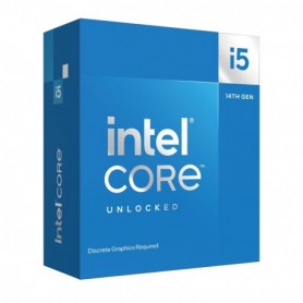 Intel® Core™ i5-14600KF Desktop Processor 14 Cores (6 P-Cores + 8 E-Cores) up to 5.3 GHz Intel® Core™ i5-14600KF Desktop Processor 14 Cores (6 P-Cores + 8 E-Cores) up to 5.3 GHz